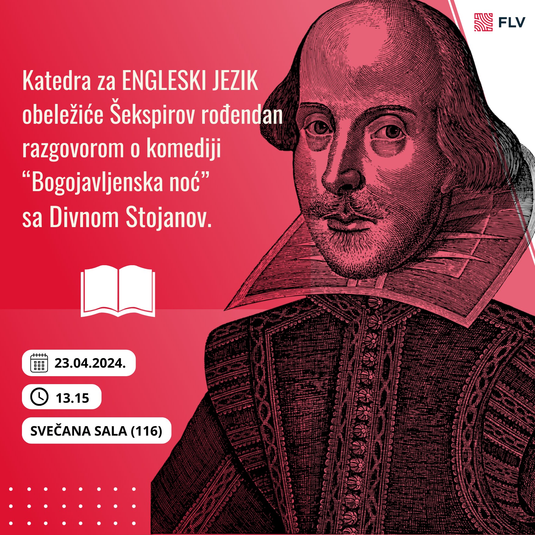 O našoj “Bogojavljenskoj” povodom Šekspirovog rođendana